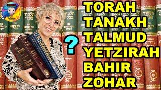  TORAH TANAKH TALMUD ZOHAR - What's the DIFFERENCE?