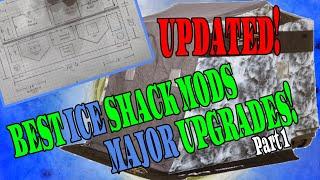 Trick Your Trap! MAJOR NEW Ice Shack (Fish Trap) Modifications! FULL CUSTOM DESIGN! Part 1.