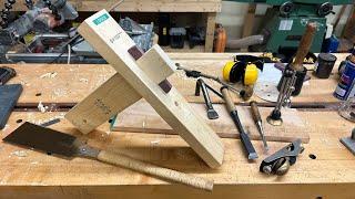 Wood Joinery Tutorial, How To Cut A Wedged Through Tenon By Hand