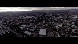 Sheffield from the air,Waypoint mission, Litchi, Phantom 4.