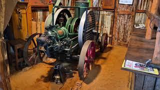 Blackstone Clutterbuck 1916 kerosene portable engine, South Australia, Australia