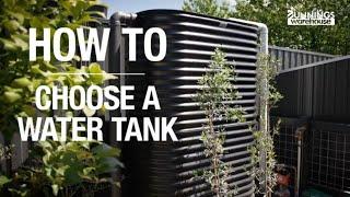 How to Choose the Right Water Tank - Bunnings Warehouse