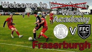 A 400 mile round trip for the 1st game of the season | Wick Academy v Fraserburgh