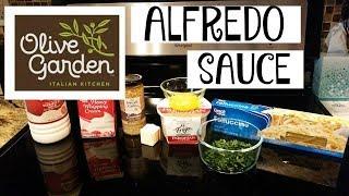 OLIVE GARDEN ALFREDO SAUCE~FOODIE FRIDAYS!