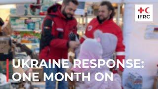 IFRC Ukraine Response: One month on