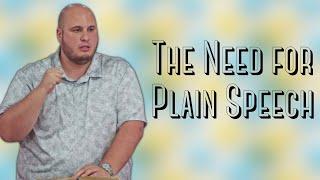 The Need for Plain Speech | Calvary of Tampa with Pastor Jesse Martinez