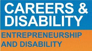 Disability and entrepreneurship