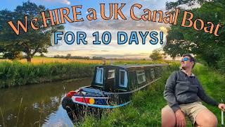 LIVE on a UK Canal Narrow Hire Boat for 10 days! Locks, Bridges, Moorings | England | Family Travel