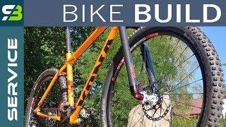 DIY. How To Build A Bike. Kona Explosif Project On Sram GX Eagle. Tutorial.