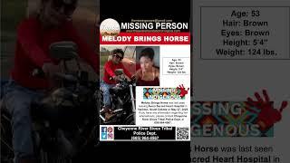 53 YEAR OLD MELODY BRINGS HORSE IS MISSING FROM YANKTON SOUTH DAKOTA!!!  HELP BRING HER HOME SAFE!!!