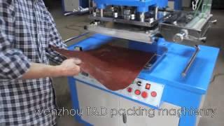 Leather hot stamping machine semi automatic hot stamping and embossing machine Fine-tunable hot foil