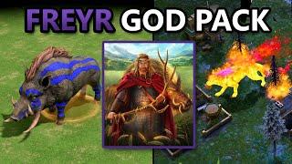 Freyr Full Breakdown! God Powers, Myth Units and Techs | AoM: Retold