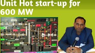 Turbine Hot rolling for 600 MW | Turbine hot rolling | Unit synchronisation | Unit hot start up