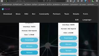 ParrotSec - Using Mirrorlists To Download Torrents And ISOs + Verifying Hashes