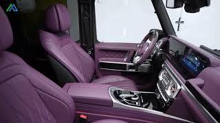  Transform Your Mercedes-Benz W463 into a W464 with a Luxurious Purple Interior 