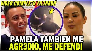 CHRISTIAN CUEVA filtra VIDEO COMPLETO donde se ve que PAMELA LOPEZ le AGRED3 y reclama INFIDELIDAD