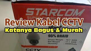 Review of the Indonesian version of the Starcom brand cctv cable