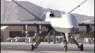 MQ-9 REAPER armed with GBU-38 JDAM 500-lb GPS-guided bombs