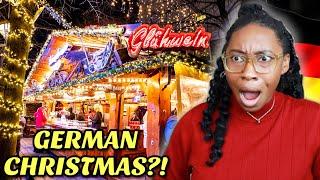 AMERICAN REACTS TO GERMAN CHRISTMAS MARKETS FOR THE FIRST TIME! (I WANT TO GO TO ONE!)