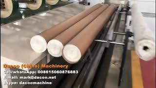 Toilet Tissue Paper Roll Wrapper Packing Machines Wrapping Jumbo Rolls by paper