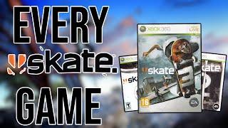 Reviewing EVERY EA Skate Game in One Video