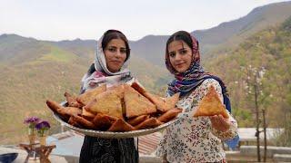 SAMBOOSE! IRAN Popular Fast Food which is so Crispy and Delicious and You Must Try it!