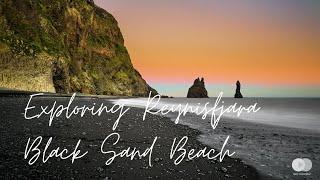 Reynisfjara Black Sand Beach Travel Guide: Relaxing Panoramic Video Tour in Iceland