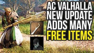 Odyssey Weapons & Way More Free Items Added To Assassin's Creed Valhalla (AC Valhalla Yule Festival)