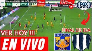 Tigres vs. Monterrey En Vivo, PARTIDO FINAL, Donde ver TIGRES VS MONTERREY HOY,  FOX SPORTS TV USA