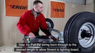 How to assemble the ERDE 102.2 Classic Box Trailer