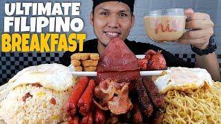 ULTIMATE FILIPINO BREAKFAST | MUKBANG PHILIPPINES