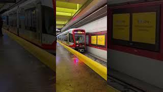 SF MUNI Siemens LRV4 #2083 on K Ingleside at Powell Station