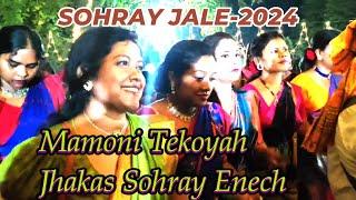 Mamoni Tekoyah Jhakas Sohray Enech #Traditional  Saharay Dance-2024#Santragachi#newsantalivideo2024