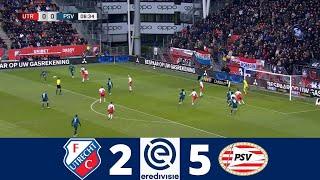 FC Utrecht vs PSV Eindhoven 2-5 | Eredivisie 24/25 | Match Highlights