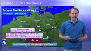 31.07.2024 Unwetterinformation - Deutscher Wetterdienst (DWD)