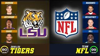 Can The BEST College Team of All Time Beat The NFL?