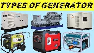 Different types of generator | Types of generator | DA Electric Eng