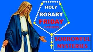 Today Holy Rosary: Sorrowful Mysteries, Rosary Friday, January 10, 2025 | Catholic Rosary Prayer