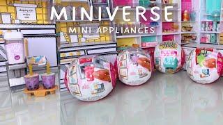 Opening NEW Miniverse Mini Appliances