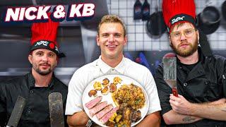 Nick & KB Create WILD Hibachi Experience | What's For Lunch