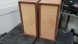 Vintage Tandberg fullrange speakers