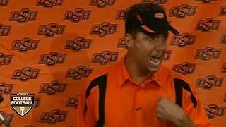 Mike Gundy's 'I'm a man, I'm 40' rant at Oklahoma State [FULL] | ESPN Archives