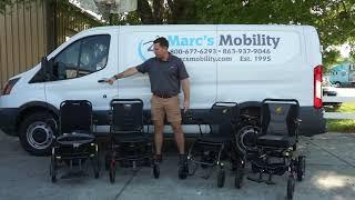 Comparing The Best Folding Power Chairs on The Market - Carbon - Passport - Cricket - Stride