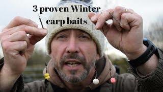 3 Proven Winter Carp Baits