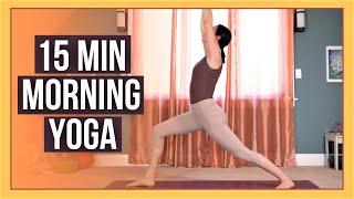 15 min Morning SUN SALUTATIONS Yoga Flow