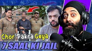 Chor Pakra Geya - Ducky Bhai | INDIAN REACTION | PunjabiReel TV