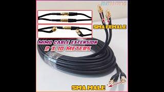 Coaxial Cable Extension WiFi Antenna SMA Male to SMA Female For MiMo Antenna and Parabolic Antenna