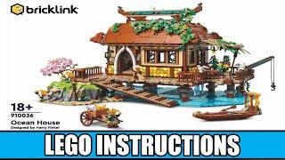 LEGO Instructions - Bricklink - 910036 - Ocean House - Designer Program Series 2