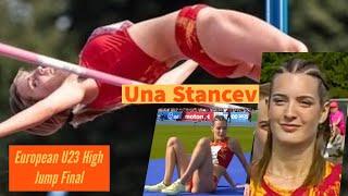 Una Stancev, European Athletics U23 Women's High Jump Final