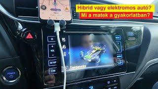 Melyik a takarékosabb? Egy jó Toyota hibrid vagy egy elektromos autó? Auris utolsó teszt.